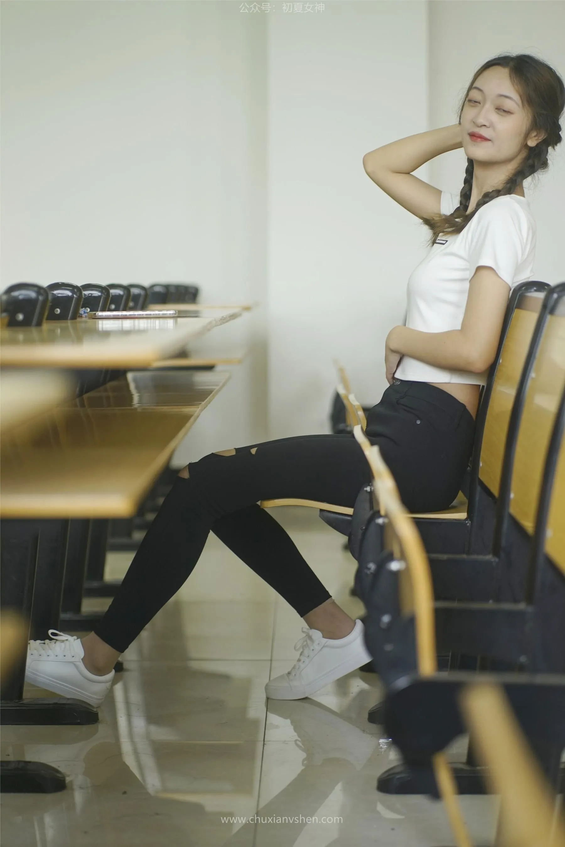 初夏女神 NO.067 依依 邻家女孩-毕业季 [140P]插图6